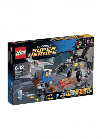347-Piece Gorilla Grodd Goes Bananas Building Toy Set 76026