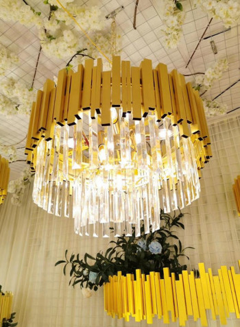 Luxury Ceiling Light Golden 50 x 50 x 40cm