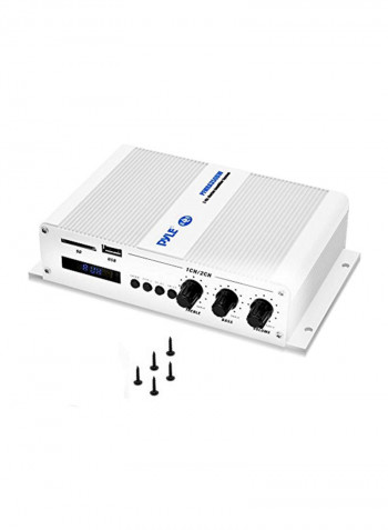 2-Channel Home Marine Amplifier PFMRA350BW White/Black