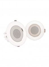 2-Way Aluminium Frame Speaker System B01JH3PNOI White