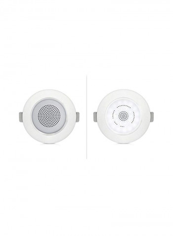 2-Way Aluminium Frame Speaker System B01JH3PNOI White
