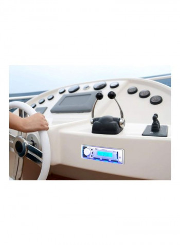Marine Stereo Radio PLMR20W White/Grey