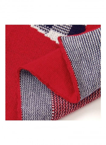 Baby's Crawling Mat Milestone Knit Number Animal Photo Blanket