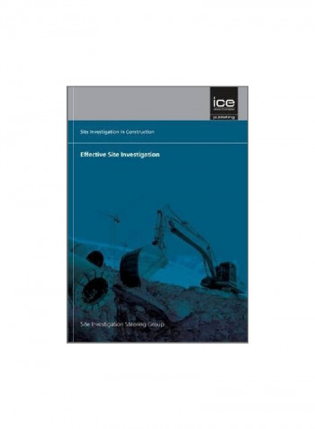 Effective Site Investigation:site Investigation In Construction Series Paperback