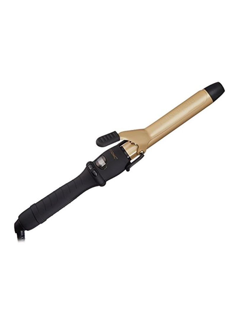Gold Pro Curling Iron Gold/Black 15inch