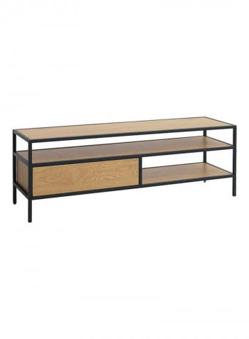 TV Bench Brown/Black