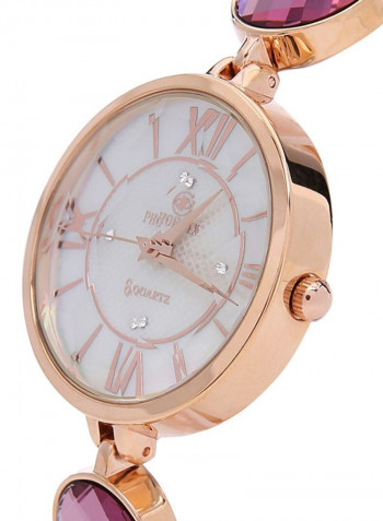 Women's 22K Gold Plated Analog Watch P-21876