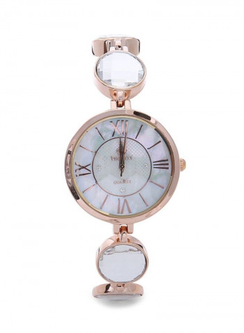 Women's 22K Gold Plated Analog Watch P-21876