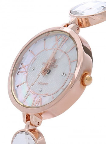Women's 22K Gold Plated Analog Watch P-21876