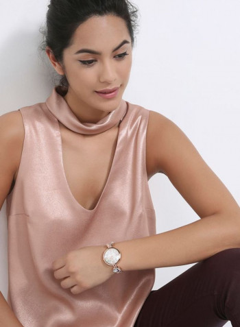 Women's 22K Gold Plated Analog Watch P-21876