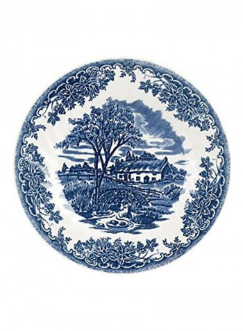 6-Piece Brook Fruit Plate Blue/White