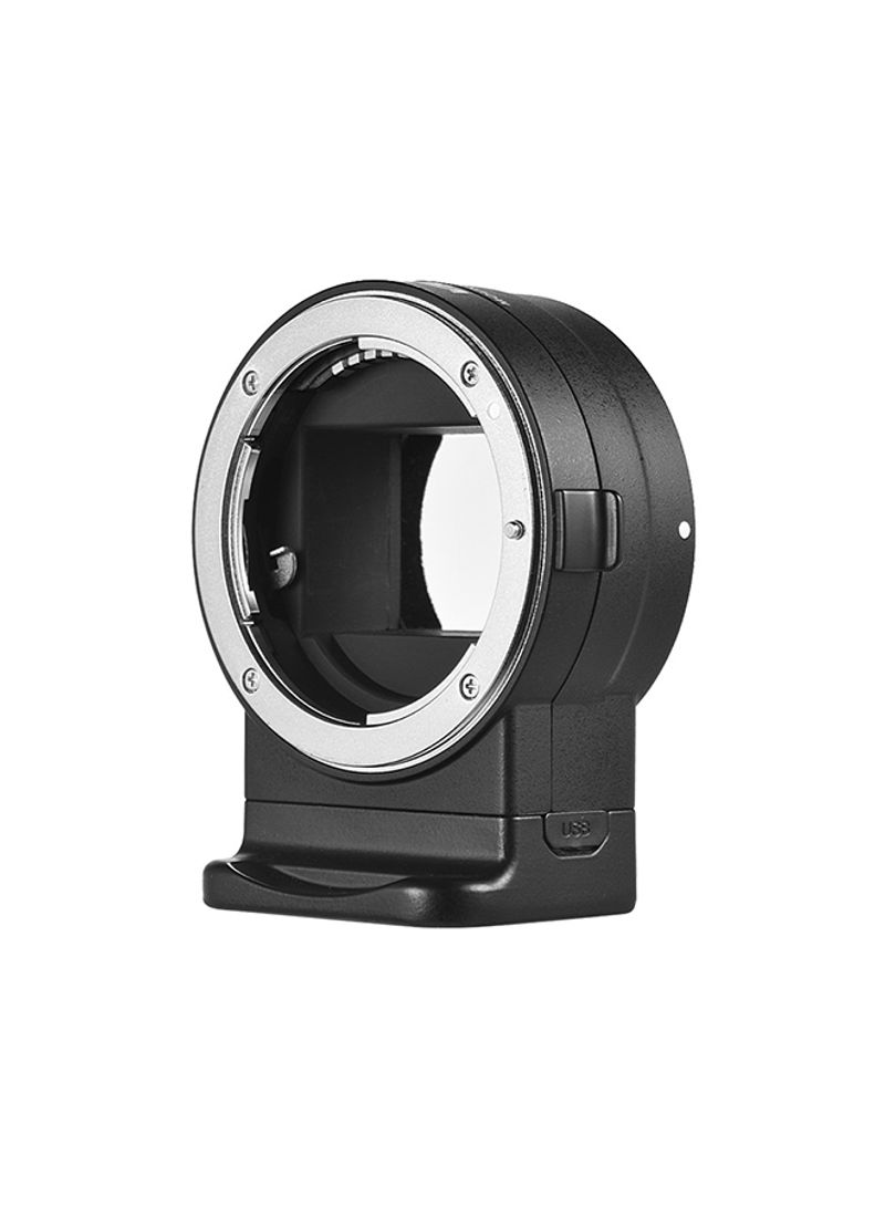 Mount Adapter Ring For Nikon Camera Black/Silver