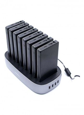 8-In-1 Power Station Silver