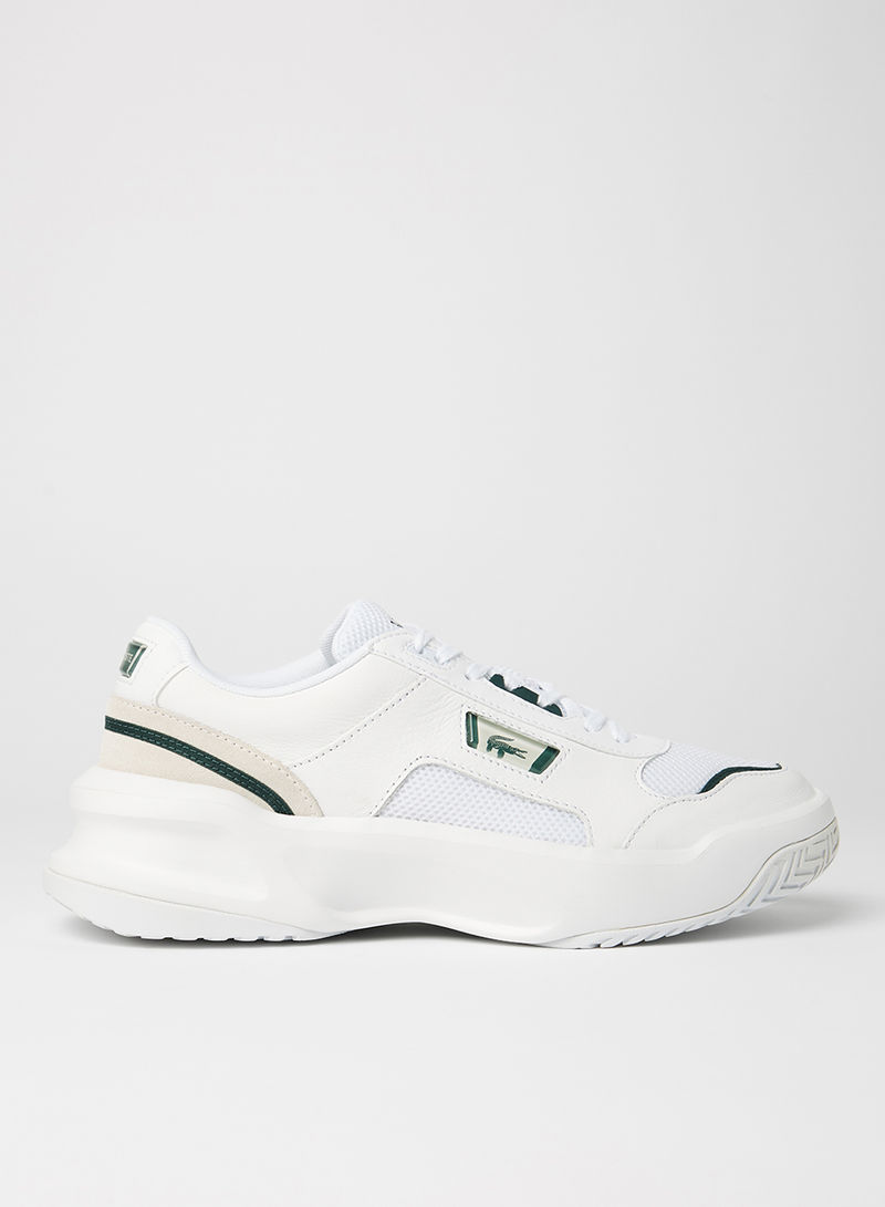 Ace Lift Leather Sneakers White