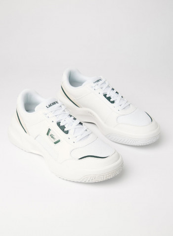 Ace Lift Leather Sneakers White