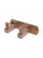Montero Collection 2 Position Multi Decorative Hook Brown