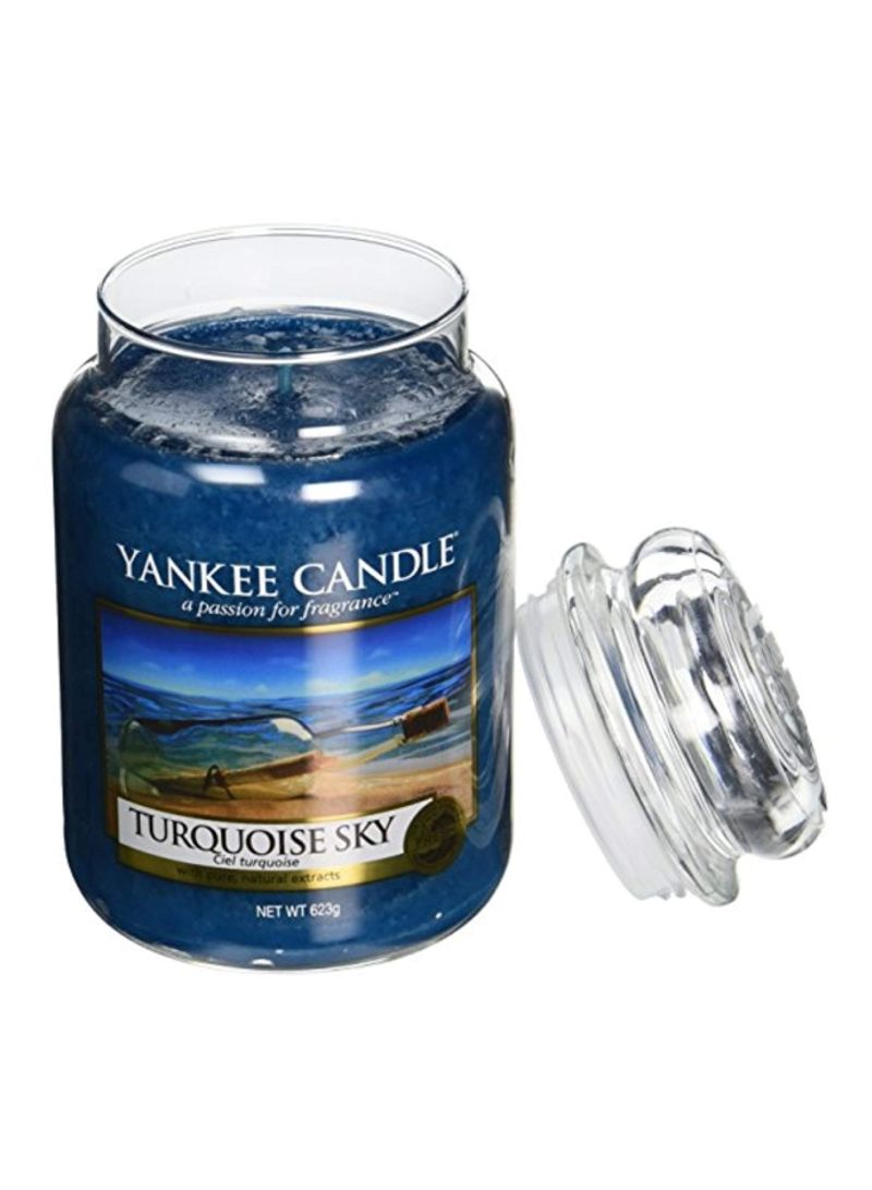 Scented Jar Candle Turquoise Sky