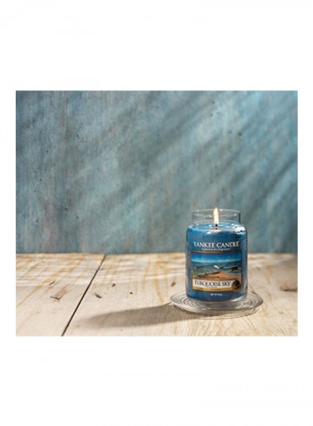 Scented Jar Candle Turquoise Sky