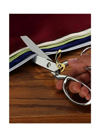 Spring Action Dressmaker Shear Silver/Gold