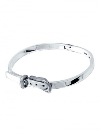 925 Sterling Silver Belt Buckle Bracelet