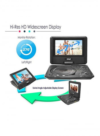 Portable DVD CD Player PDH7 Black