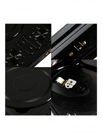 Portable DVD CD Player PDH7 Black