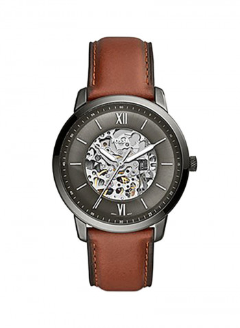 Men's Leather Analog Wrist Watch ME3161