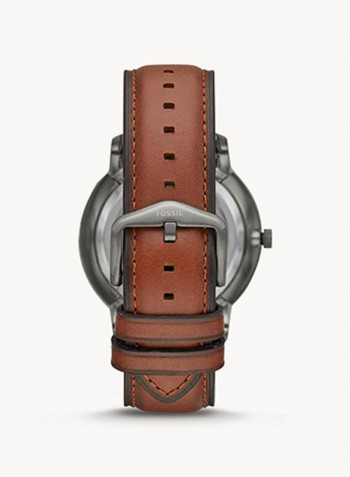 Men's Leather Analog Wrist Watch ME3161