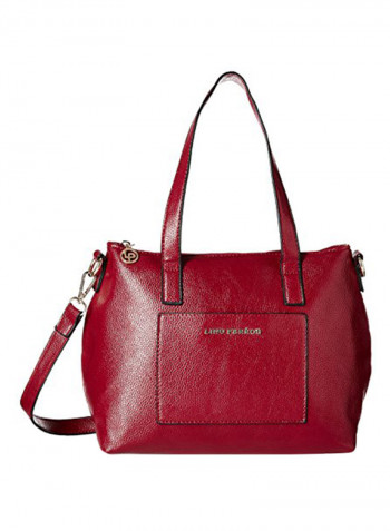 Polyester Blend Handbag LWHB02028RED Red