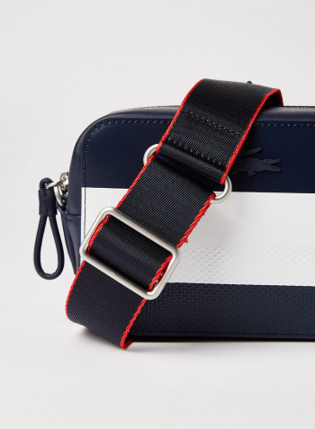 Colourblock Crossbody Bag Marine Blue