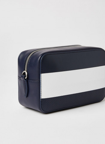 Colourblock Crossbody Bag Marine Blue