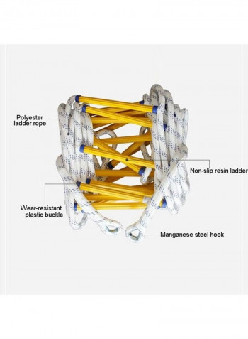 Resin Anti-skid Firefighting Rope Ladder- 10 Meter