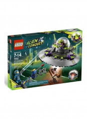 211-Piece Alien Conquest UFO Abduction Building Toy Set