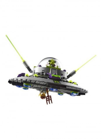211-Piece Alien Conquest UFO Abduction Building Toy Set