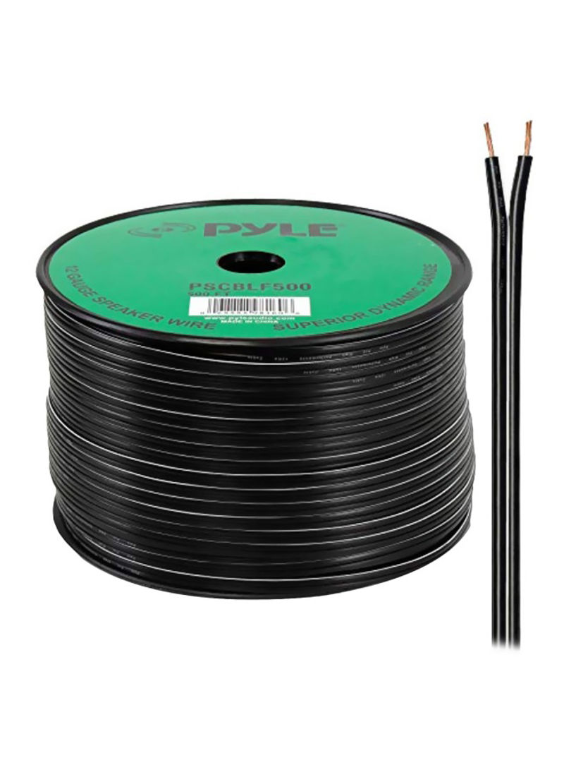 Speaker Cable Wire 500feet Black