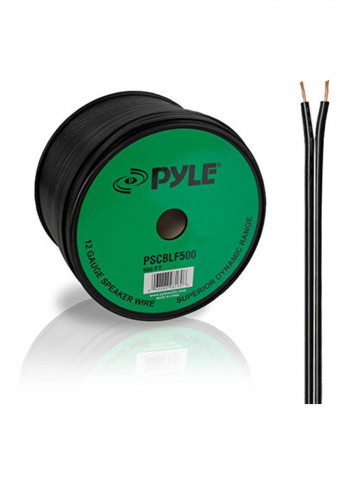 Speaker Cable Wire 500feet Black