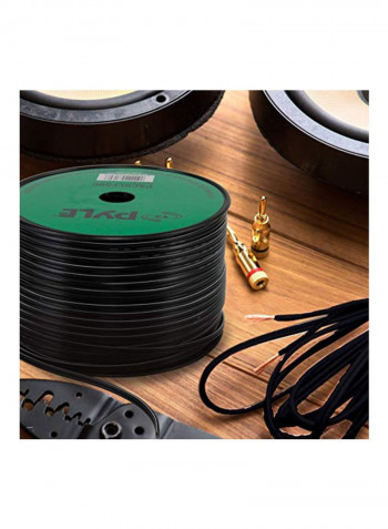 Speaker Cable Wire 500feet Black