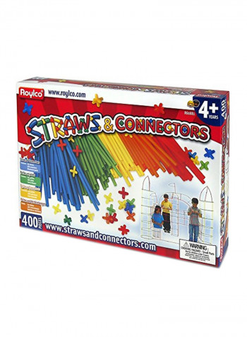 400-Piece Straws And Connectors Building Set R-60881