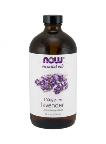 Lavender Essential Oil Brown/White 473ml