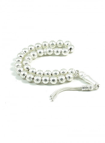 Silver Prayer Beads