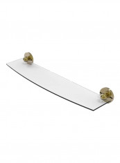 Prestige Skyline Collection Shelf Clear/Gold 24inch