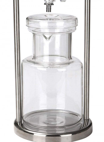 Ice Cold Coffee Maker CECOMINOD090670 Silver/Clear