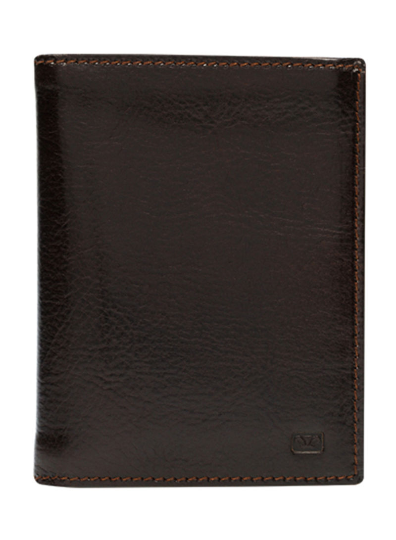 Suburban Leather Wallet Dark Brown
