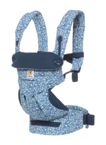 360 All-Position Baby Carrier with Lumbar Support - Batik Indigo