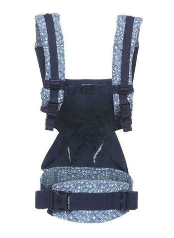 360 All-Position Baby Carrier with Lumbar Support - Batik Indigo