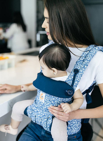 360 All-Position Baby Carrier with Lumbar Support - Batik Indigo