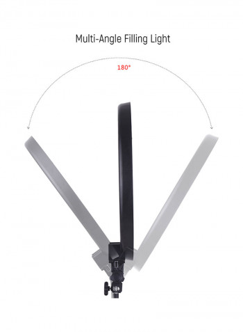 Dimmable LED Video Ring Light 36watts Black