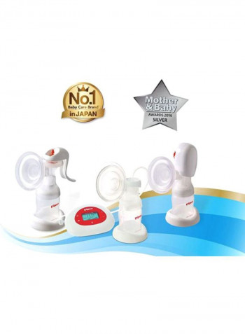 Pro Electric Breast Pump - White/Red