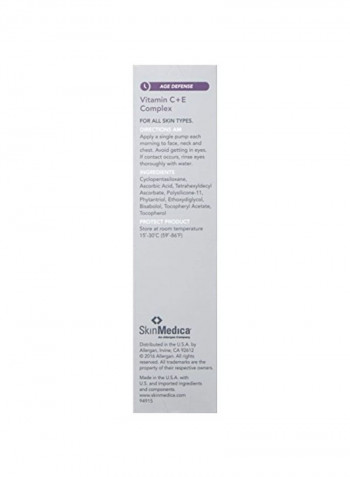 Vitamin C+E Complex Age Defense Moisturizer 1ounce