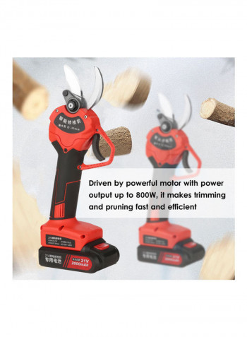 Cordless Electric Pruning Shear Set Multicolour